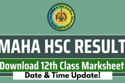 HSC Result 2024 Maharashtra Load up Date and Time Update! Step by step instructions to download MSBSHSE twelfth Marksheet